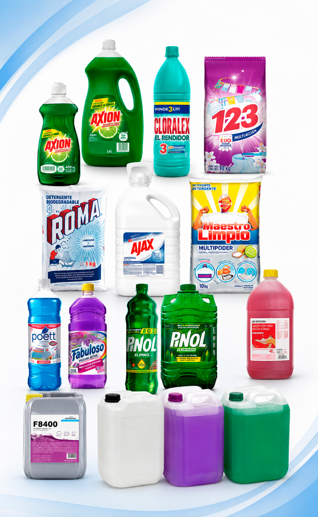 Productos químicos de limpieza